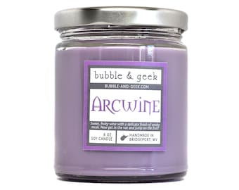 Arcwine Scented Soy Candle Jar