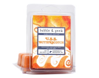 U.S.S. Butterscotch Scented Soy Wax Melts