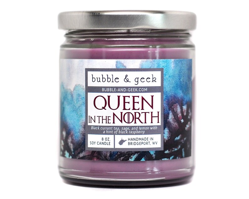 Queen in the North Scented Soy Candle image 1