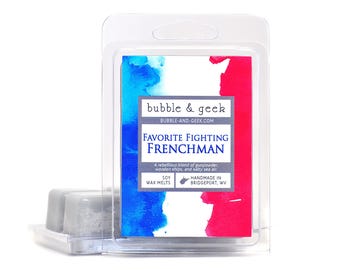 Favorite Fighting Frenchman Scented Soy Wax Melts