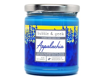 Appalachia Scented Soy Candle Jar