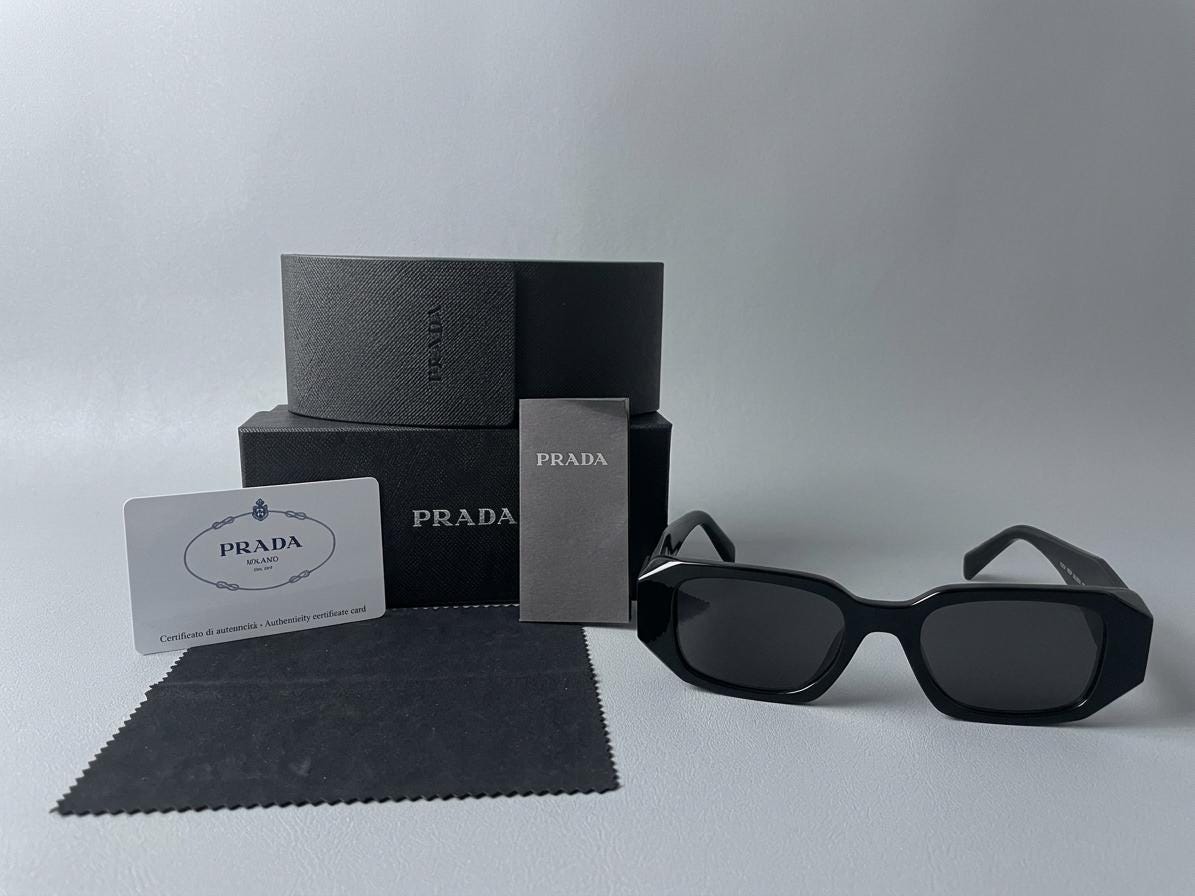 Y2k Prada Sunglasses - Etsy