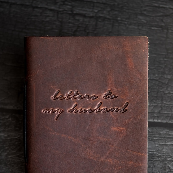 Letters to my future husband / Wife, Small personalized journal for wedding ceremony - Wedding gift, 3rd anniversary gift