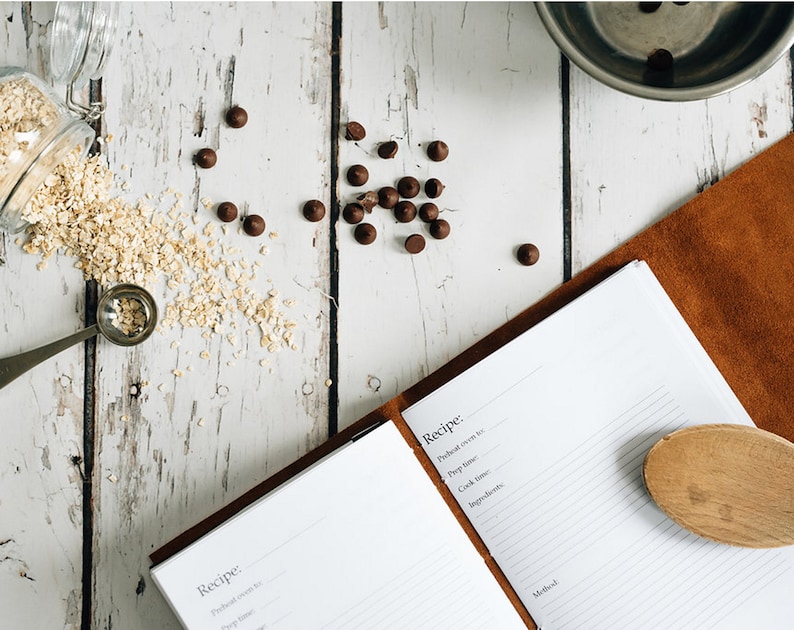Notebook for Baking Recipes