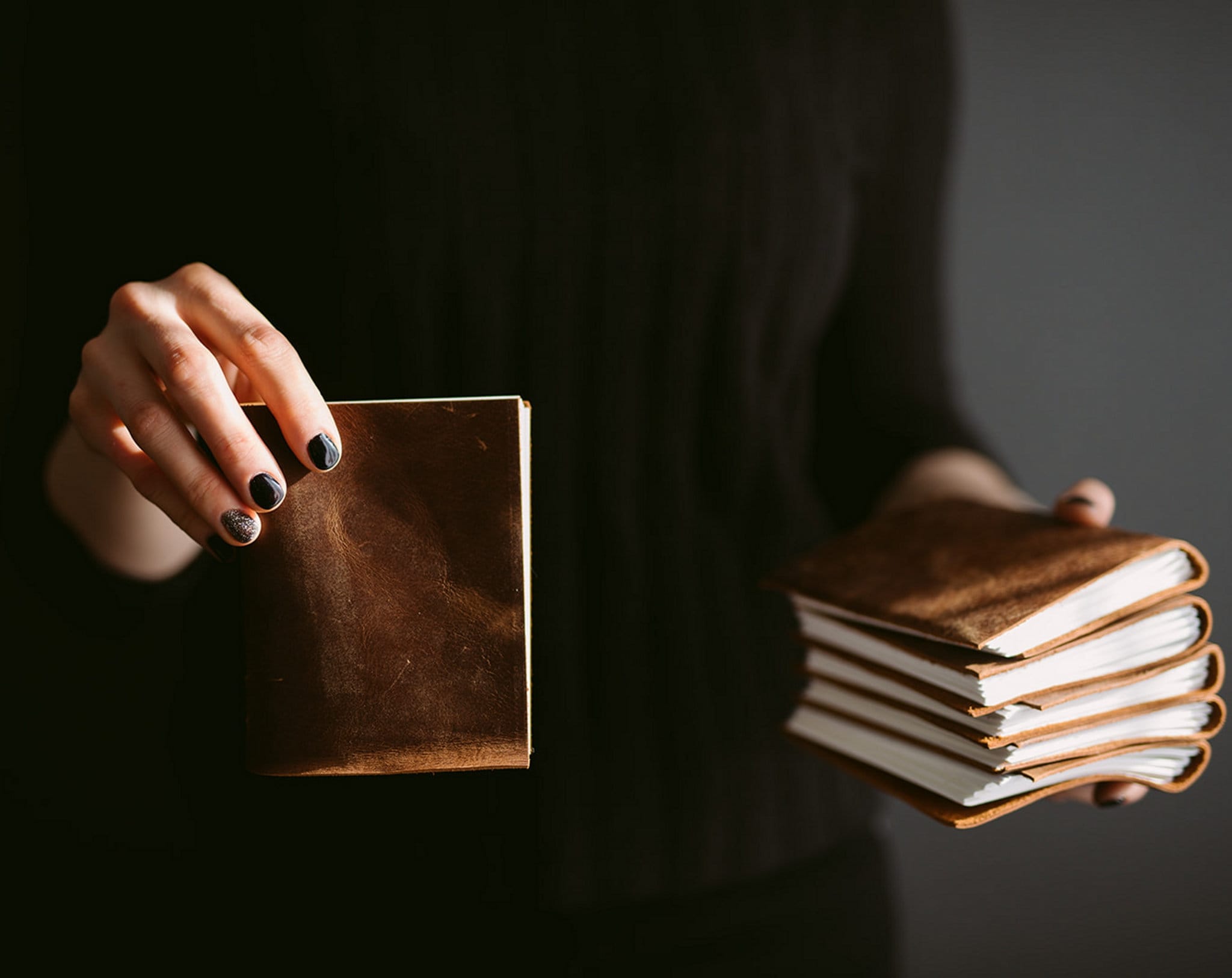 Carnet de poche, Mini journal en cuir, petit carnet de croquis, journal de  poche, livre de poche. journal en cuir personnalisé, journal homme  personnalisé ONE -  France