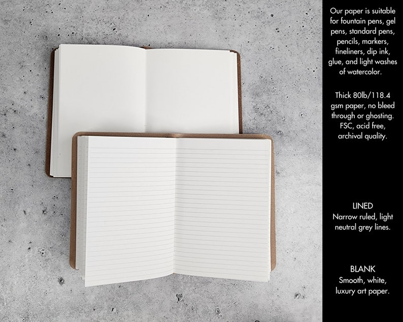 Birth Flower Gift for Her / Personalized Journal or Cute Etsy