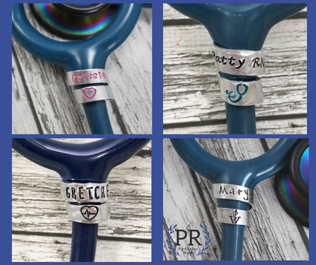 Stethoscope ID Tag, Stethoscope ID Ring, Littmann ID Tag, Stethoscope