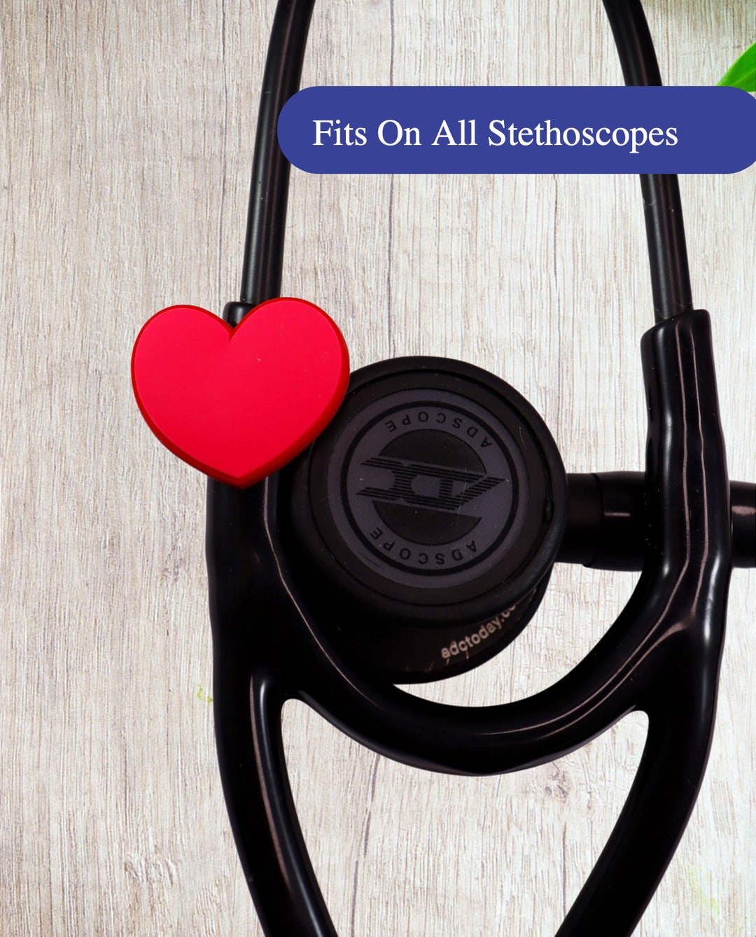 Stethoscope Charm, Stethoscope Tag Accessory, Gift for Nurse