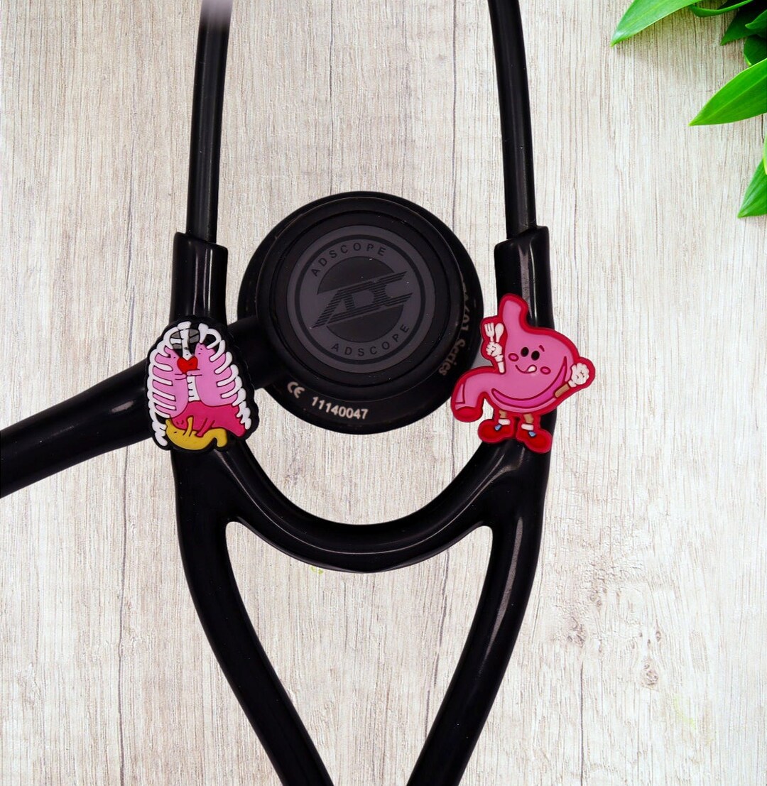Stethoscope Charm, Stethoscope Tag Accessory, Gift for Nurse