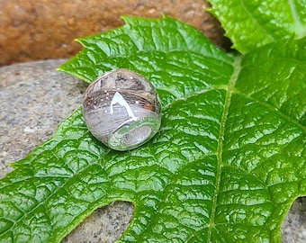 European CHARM BEAD made from your preserved Wedding or Memorial Flowers or Pet Cremains or Fur  Custom Bridal or Funeral Keepsake