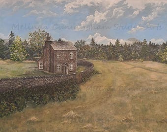 Original Fine Art Painting - Acrylic on Canvas By Melinda Cunningham - 24" x 48" - "In the Open"