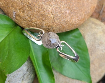 Sterling Silver BRACELET made from your preserved Wedding or Memorial Flowers Pet Cremains Fur Custom Bridal or Funeral Keepsake   PRIMROSE