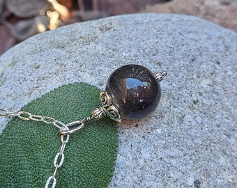 PENDANT Necklace Charm made from your preserved Wedding Memorial Flowers or Pet Cremains or Fur Custom Bridal Funeral Keepsake  DECO DAISY
