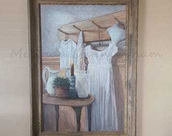 Original Fine Art Painting - Acrylic on Canvas By Melinda Cunningham - 24" x 36" - "Some Sundays"
