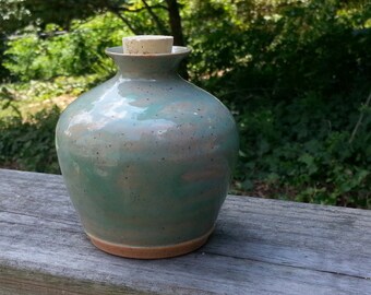 Custom Cremation Urn - Stoneware Cremains Jar - HEARTH