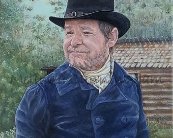 Custom Portrait Painting Keepsake on Canvas from your photo