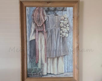Original Fine Art Painting - Acrylic on Canvas By Melinda Cunningham - 24" x 36" - "3 Months of Sundays"
