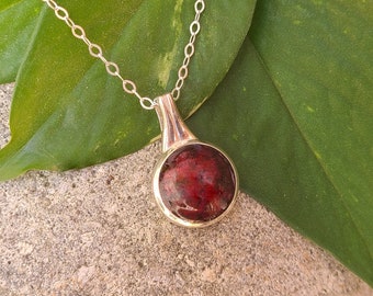 PENDANT Necklace Charm made from your preserved Wedding or Memorial Flowers  Pet Cremains or Fur Custom Bridal or Funeral Keepsake  ROWAN