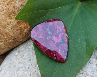 Functional GUITAR PICK made from your preserved Wedding or Memorial Flowers Pet Cremains or Fur Custom Bridal or Funeral Keepsake