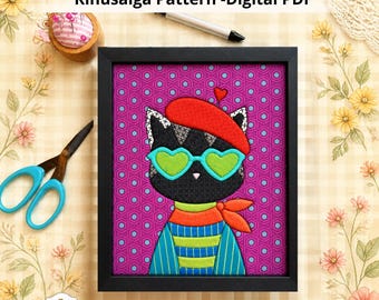 Kinusaiga Pattern- PDF Download- Pierre Kitty- (5) sizes