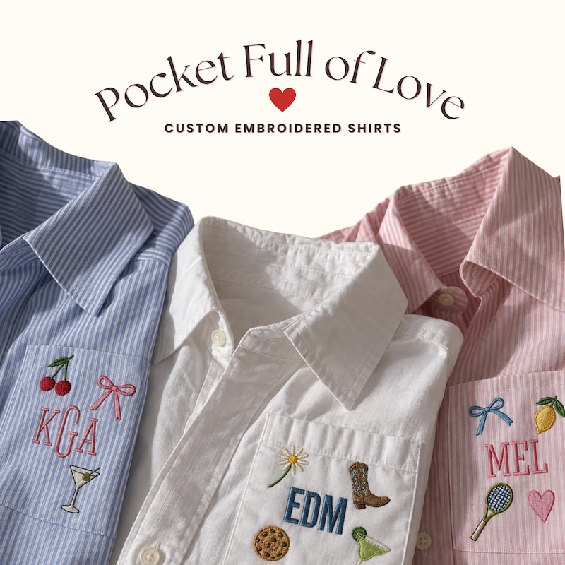Emborided Shirt Birthday - Etsy