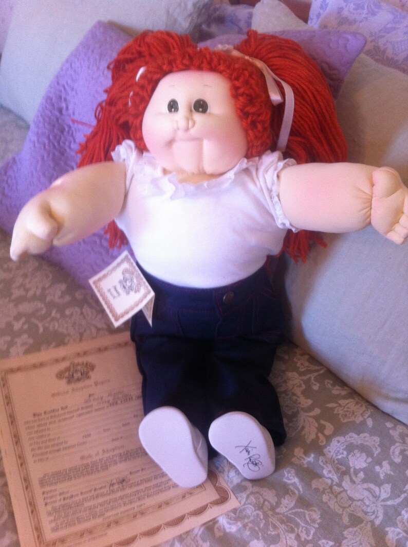 Original Cloth Handmade Cabbage Patch Doll REDUCED PRICE Etsy