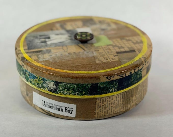 Once upon a Candy Box - Paper, Paint, and Patina