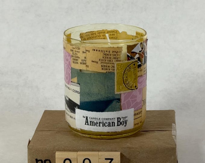 Sherlock—Leather and Labdanum Candle (no. 007)
