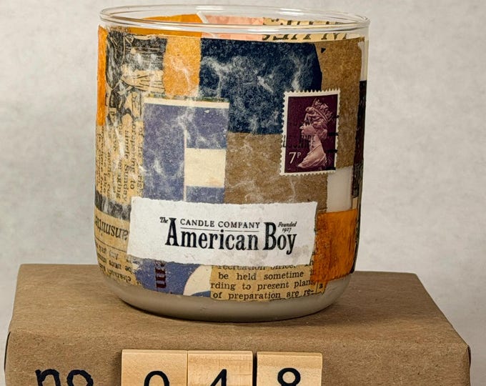 Sherlock—Leather and Labdanum Candle (no.048)