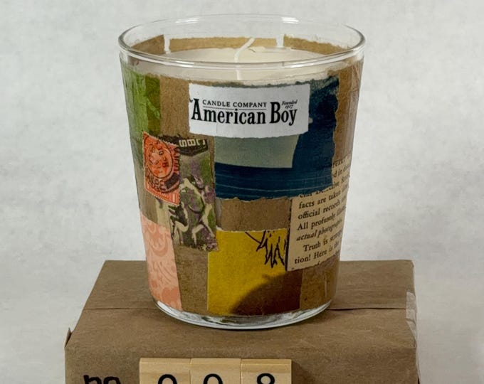 Sherlock—Leather and Labdanum Candle (no. 008)