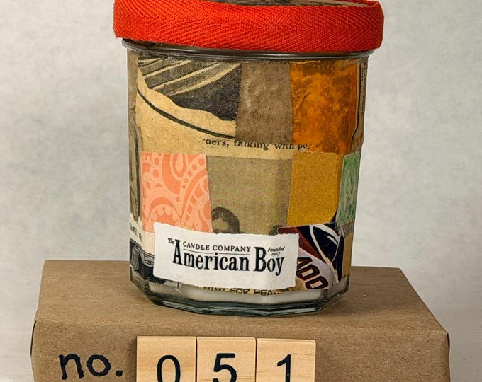 Sherlock—Leather and Labdanum Candle (no.051)