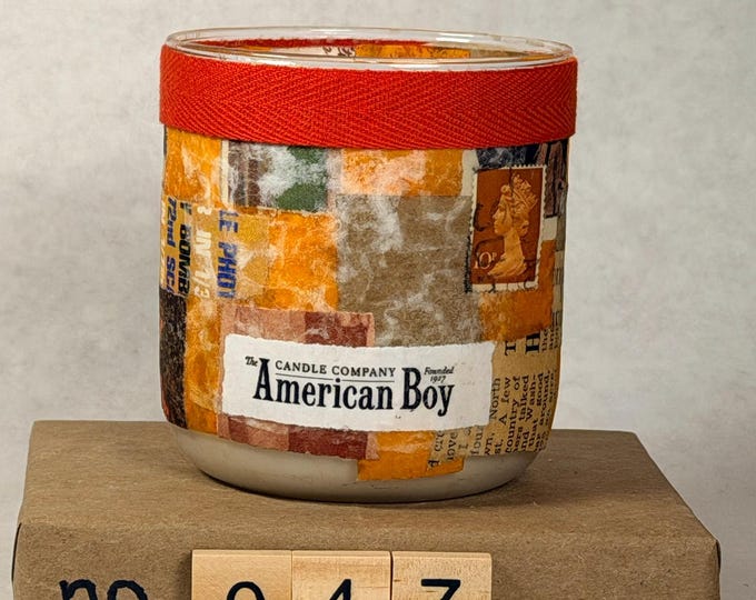 Sherlock—Leather and Labdanum Candle (no.047)