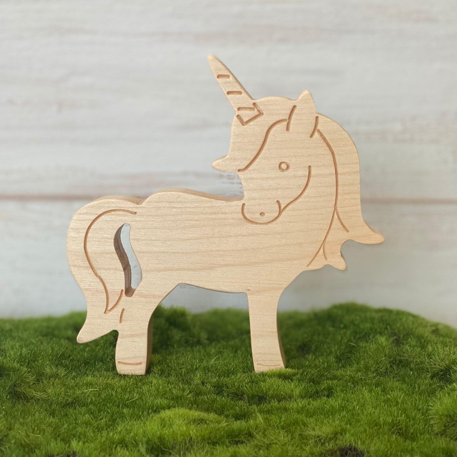 Unicorn wood toy wooden toys toddler gift idea baby toy | Etsy