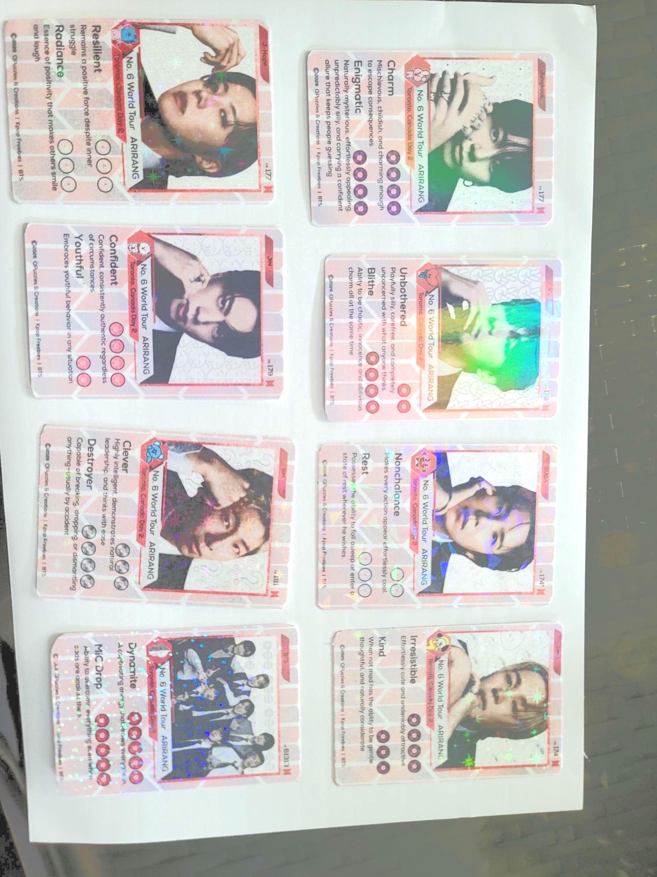 Bts Trading Card - Etsy