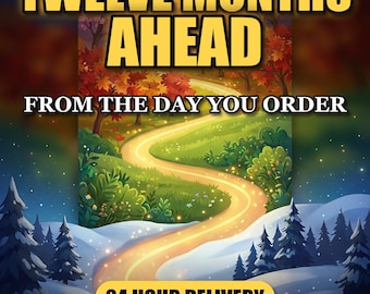 Personalized Astrology Reading, 12 Month Forecast (PDF)