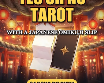 Japanese Omikuji Tarot Reading, Personalized Yes/No Answer (PDF)