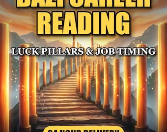 Personalized Bazi Career Reading, Luck Pillars & Job Change Timing 2026-2027 (PDF)