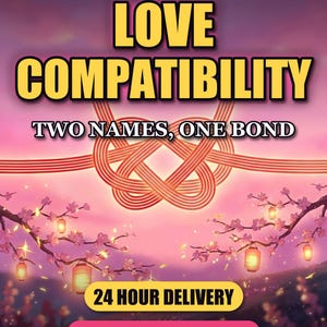 Japanese Name Compatibility Reading, Five Elements Analysis (PDF Report)