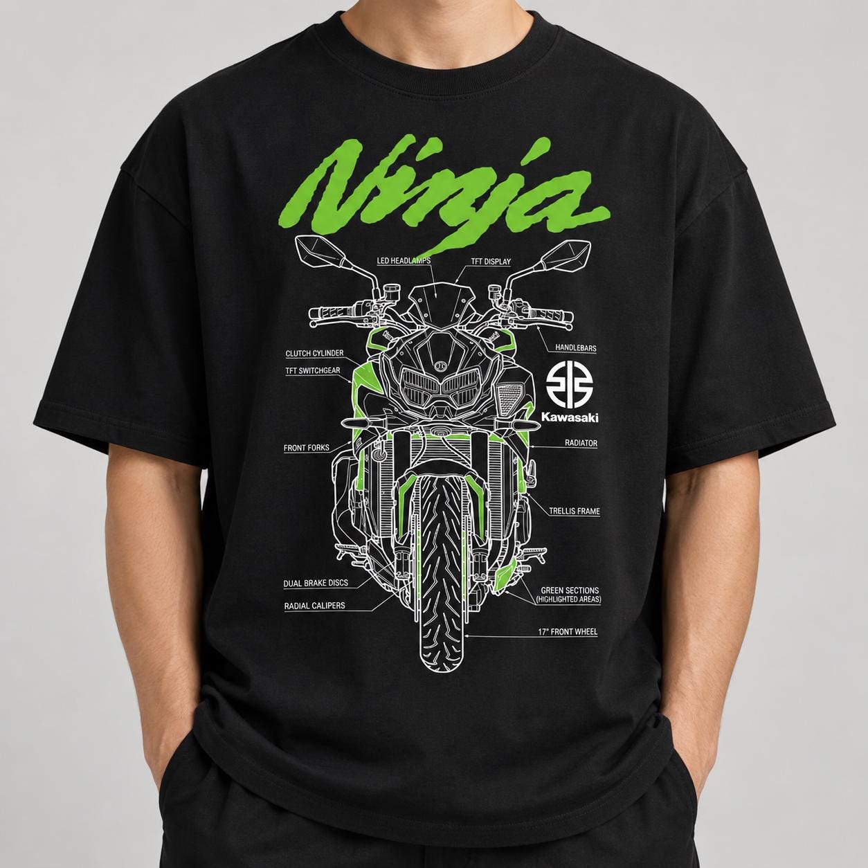 Ninja H2 Shirt - Etsy