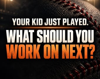 Youth Baseball Player Development Workbook | Training Journal & 30-Day Plan PDF