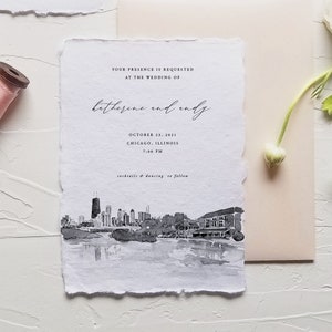 Custom Illustrated Save the Date, Custom illustrated Wedding invitation, Venue Save the Date, Venue Illustration image 6