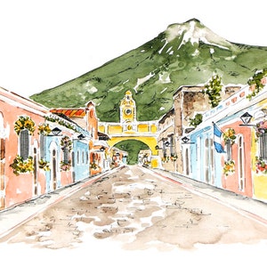 Antigua, Guatemala - DIGITALE .jpeg und .pdf Datei