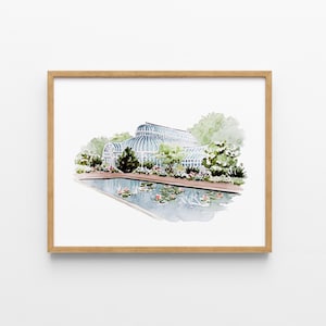 Brooklyn Botanic Gardens - Kunstdruck