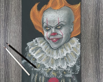 Fan Art De Stephen King, Art De Film, Art Horreur, Fan Art Horreur, Art De Films D'horreur, Art De Clown, Fan Art Pennywise