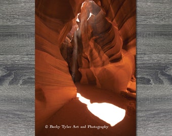 Antelope Canyon, Arizona, Travel Photography, Print, Desert Print, Southwestern Decor, Southwestern Print