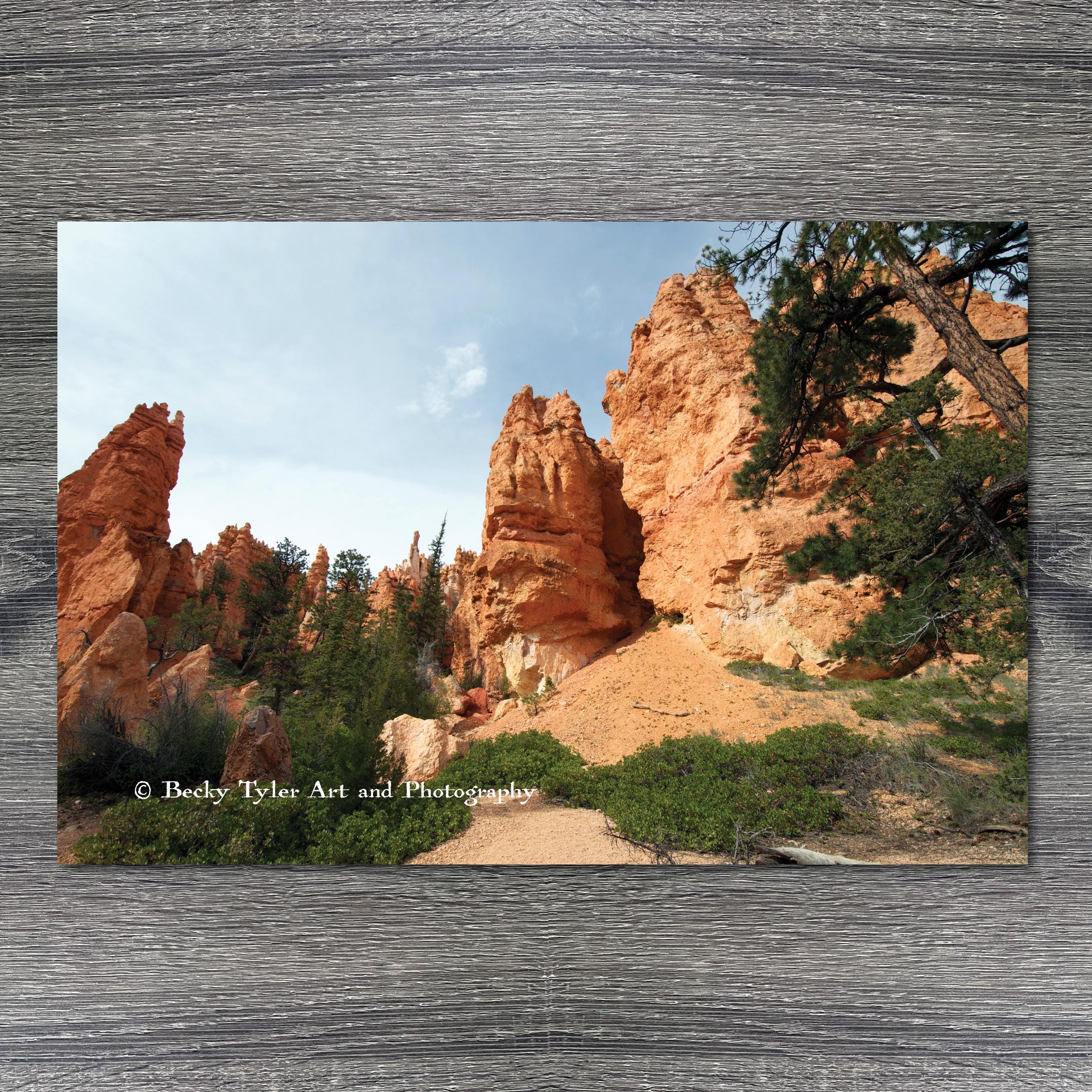 Bryce Canyon National Park Giclee Print, Travel Photography, Photograph, Utah Print, Utah Wall Art