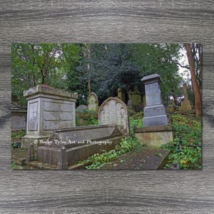 Highgate Cemetery Photography Print