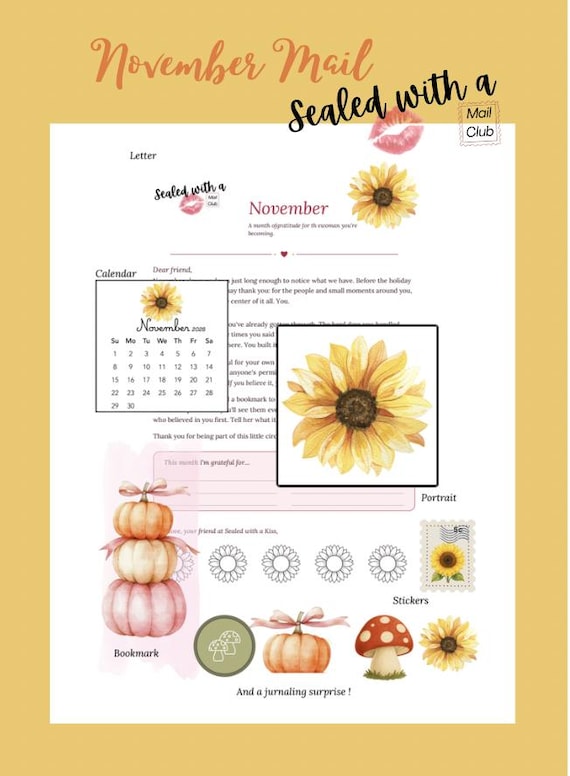 Monthly Snail Mail