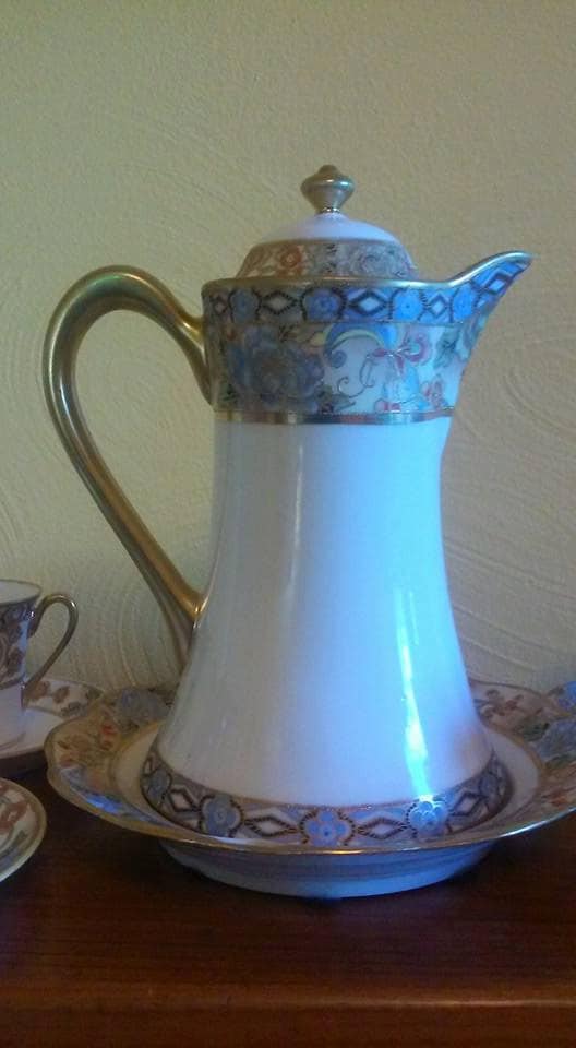 Nippon Morimura Brothers Chocolate Pot 15 Pc 