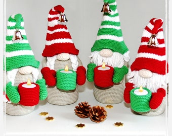 Candle Gnome - Decoration - Crochet Pattern